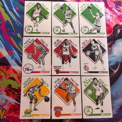 NBA Hoops Legends Basketball Cards Lot