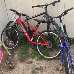 Bikes 25 Each 