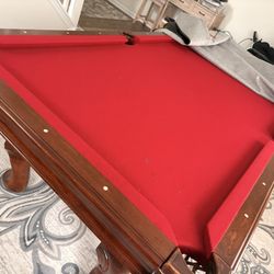 8ft Slate Pool Table
