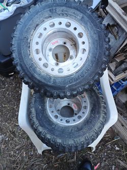 Vintage OMF Performance Aluminum Wheels & Titan Turf Tamers