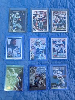 Football Emmitt Smith & Michael Irvin Dallas Cowboys Card Lot