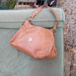 Dooney & Bourke Brown Leather Hobo Purse