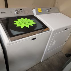 Maytag Bravos Xl Washer and Dryer. Excellent Conditions. 60-days warranty. #2045/2050