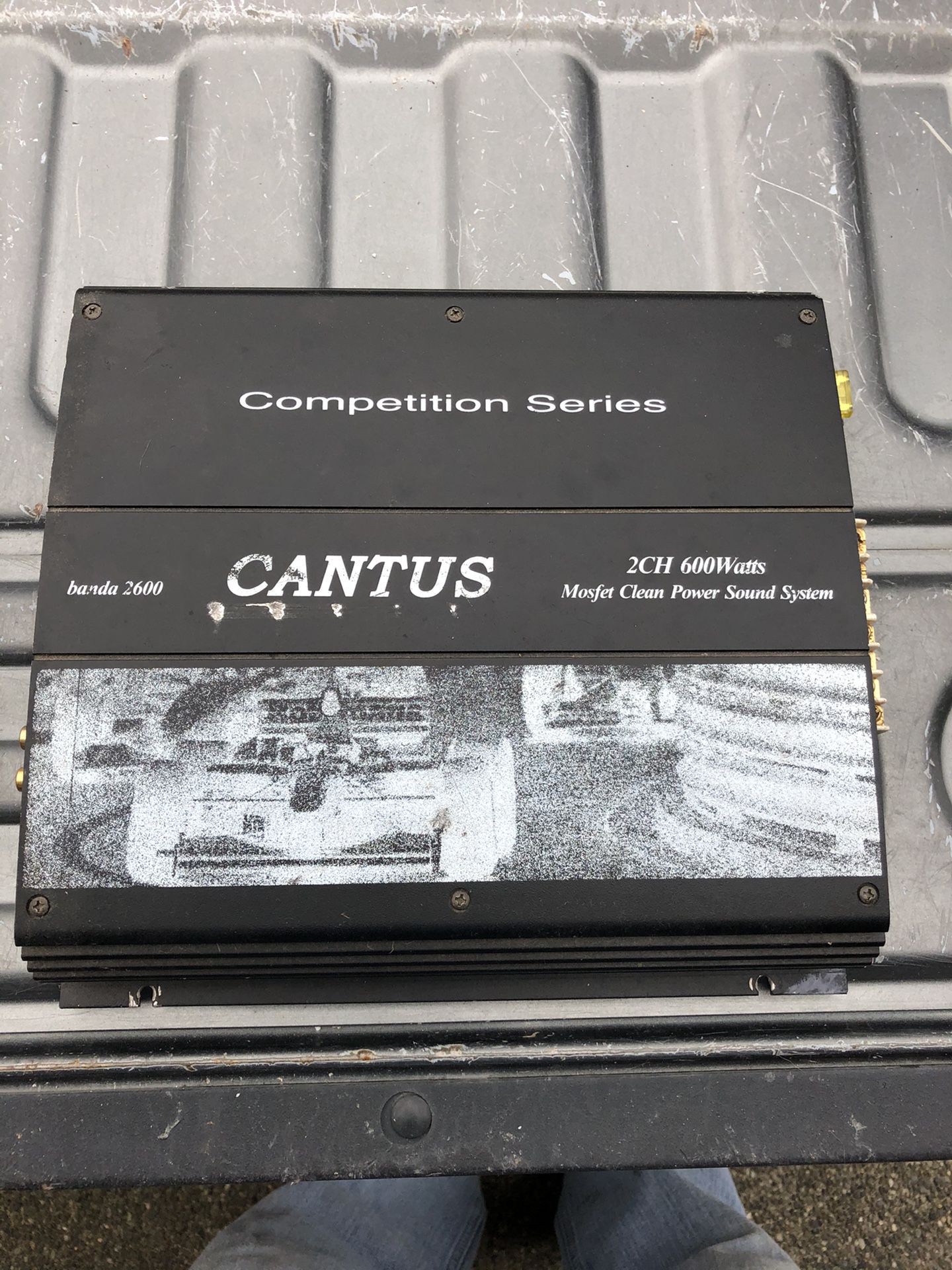 Cantus Audio Amplifier
