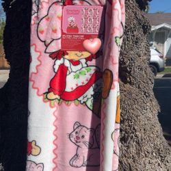 Strawberry shortcake blanket