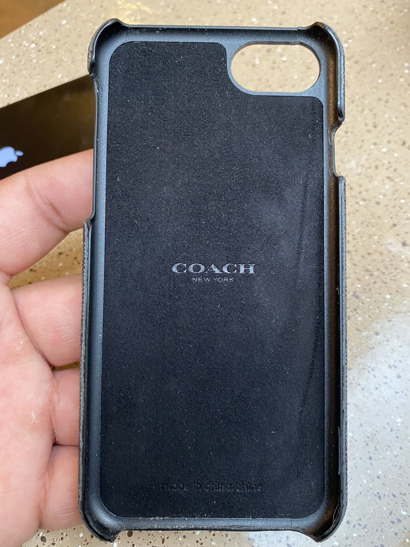Coach iPhone 8 case.