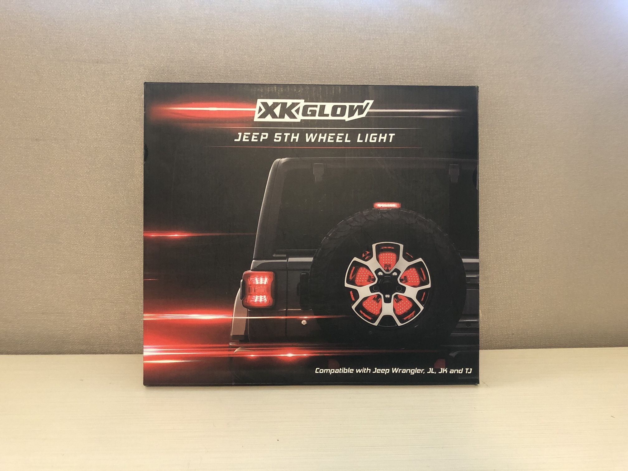 XK Glow Jeep Wrangler 5th Wheel LED Brake Light