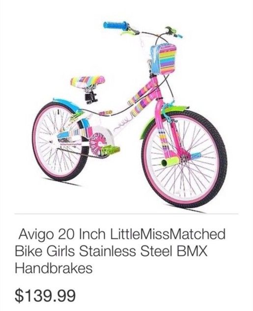 Littlemissmatched letal bike 20 inch