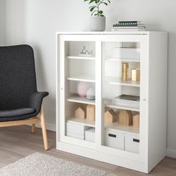 2 SYVDE Cabinets Display Cases from IKEA