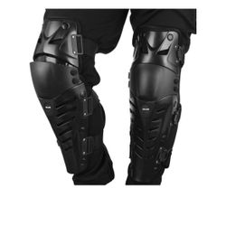 SULAITE • Knee Pads, Adjustable Long Leg Sleeve Gear Crashproof Nonslip Protective Shin Guards for Motorcycle Mountain Biking-1 Pair🆕👍Retails $29.99