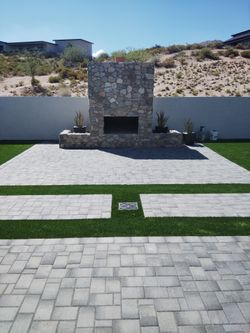 Pavers And Turf