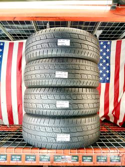 ✅ P275/60R20 GENERAL GRABBER HTS ALL SEASON 275/60R20 USED TIRES SET 275 60 20