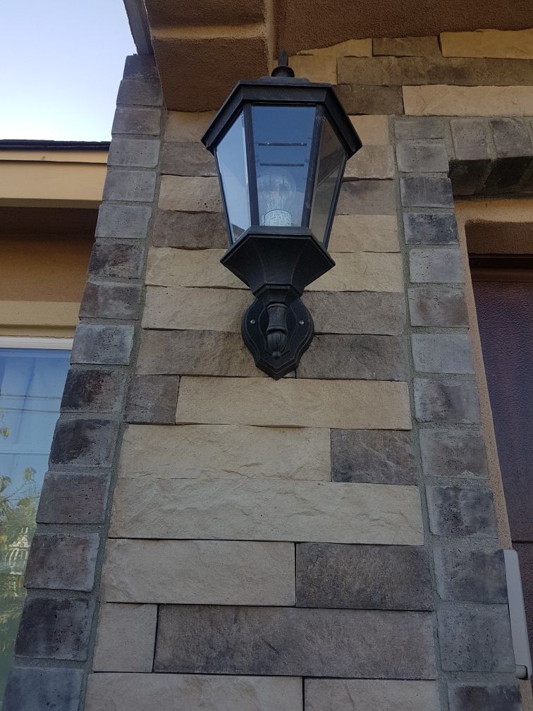 I have a pair of outdoor lamps/chandelier lights