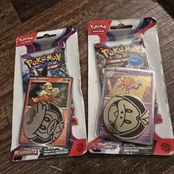 2 Unopened Pokémon Bister Packs
