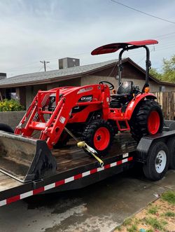 Tractor with Gannon