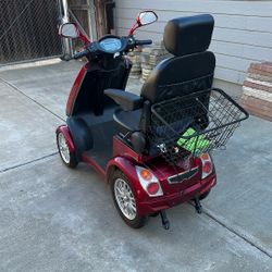 Mobility Scooter Heavy Duty 4-Wheel.