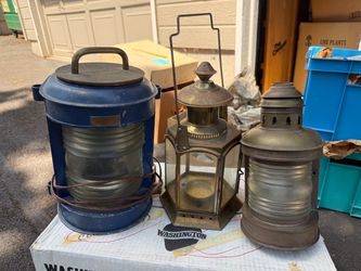 3 Antique Lanterns