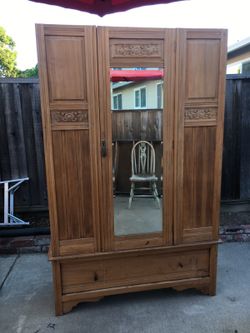 Antique English Armoire