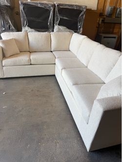 New sectionals in stock