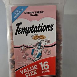Temptations - Cat Treats, Shrimpy Shrimp Flavor (16 oz)