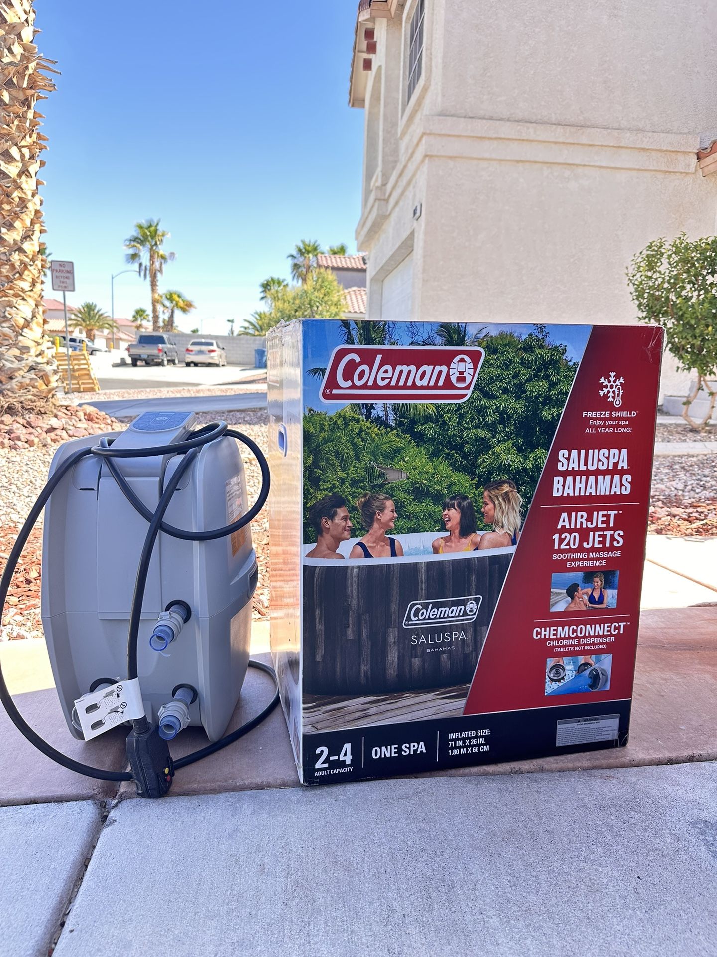 Coleman SaluSpa Pump + Heater (S100105) – Works Great!