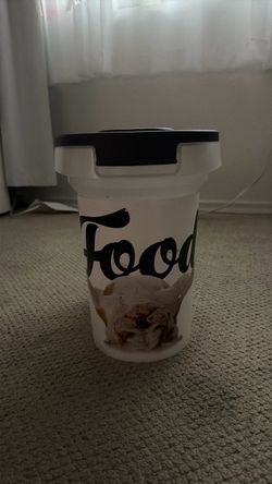Pet Food Storage Container with Lid