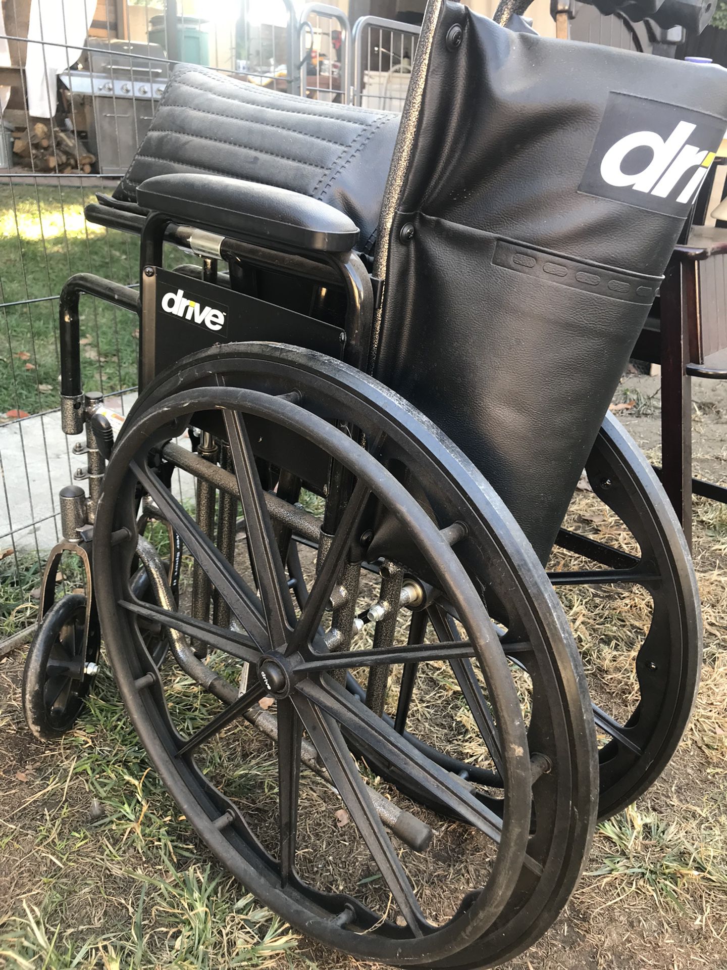 Drive Wheelchair Like New. Perfect Condition Cheap Free Black 