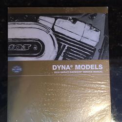 2016 Harley Davidson DYNA Service Manual - All DYNAS models for this year....