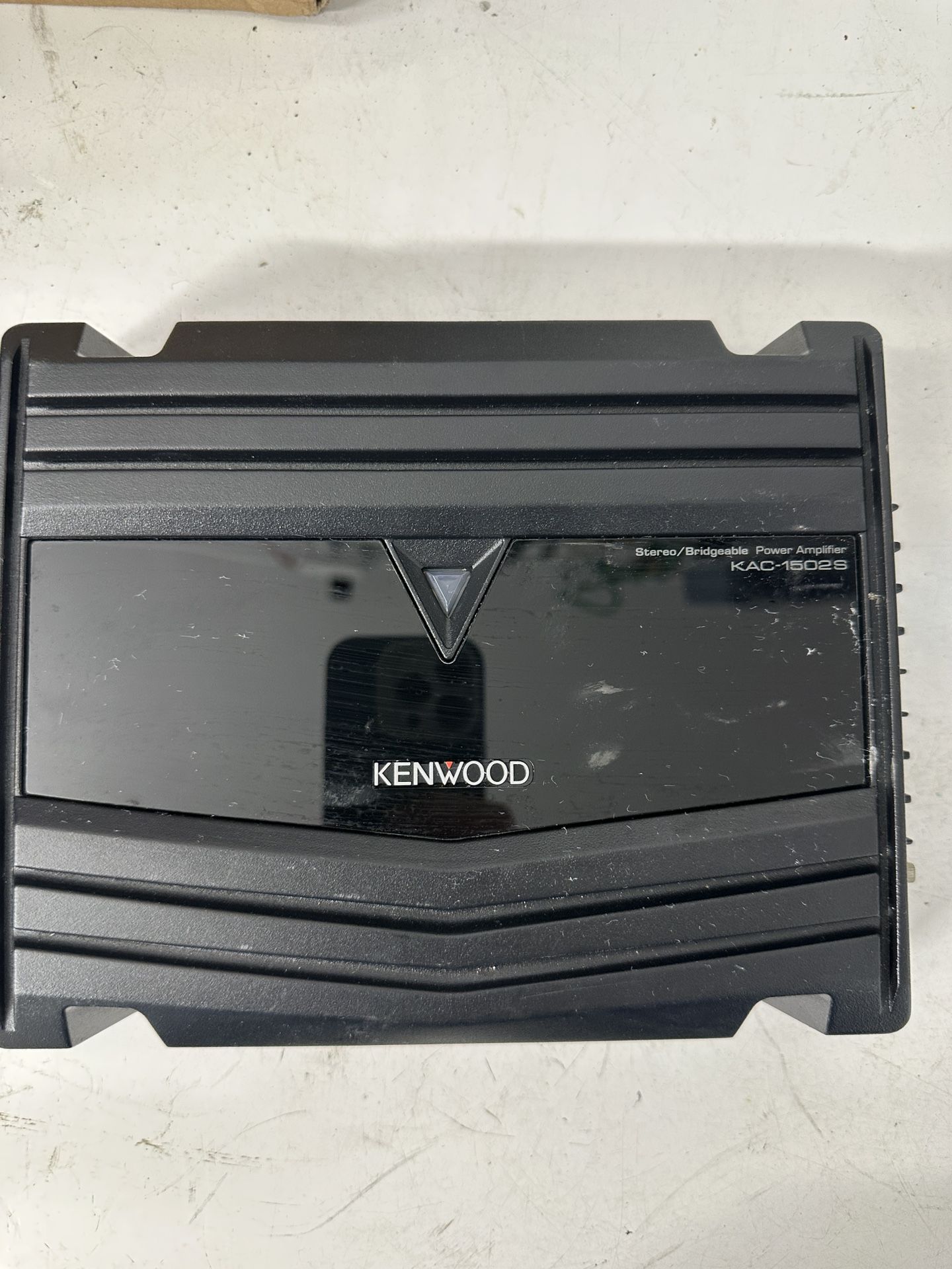 KENWOOD KAC-1502S 2-CHANNEL CAR AMPLIFIER 350 WATT CLASS AB AMP FOR SUBWOOFER  