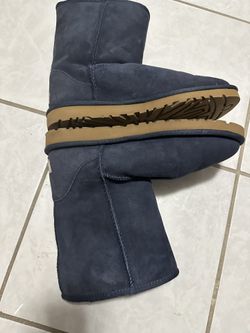 UGG BOOTS Classic Short Sheepskin Boot Blue
