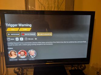 Panasonic Viera Flat Screen