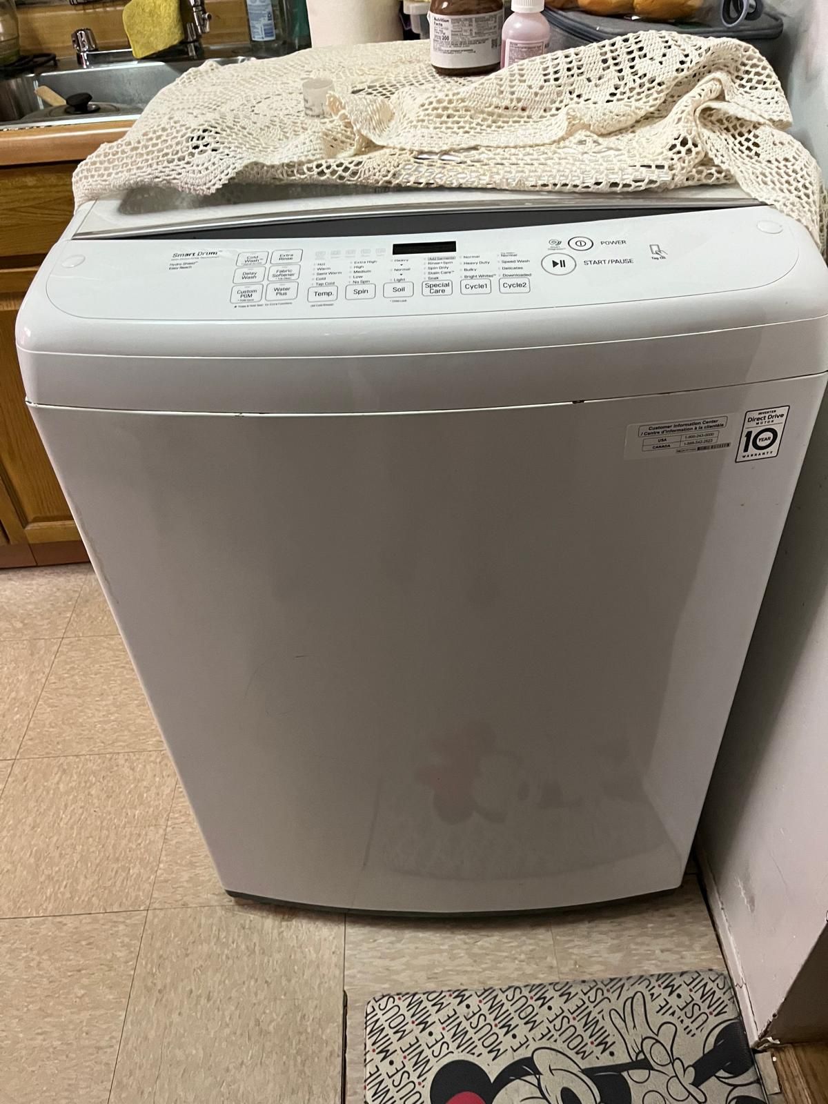LG WASHER AND DRYER