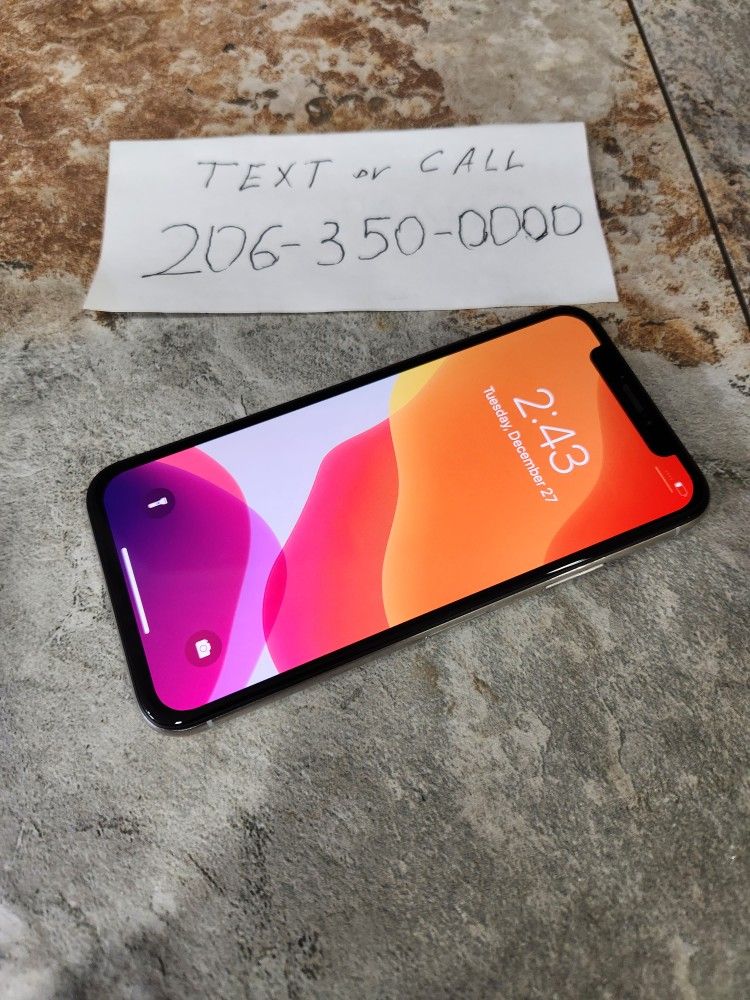 Unlocked IPhone X