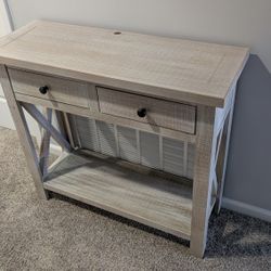 Console Table with Drawers