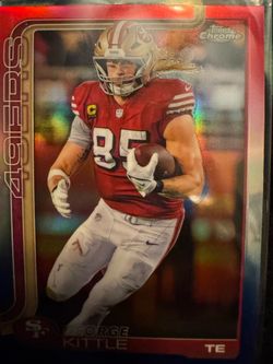 George Kittle Red, White & Blue Card