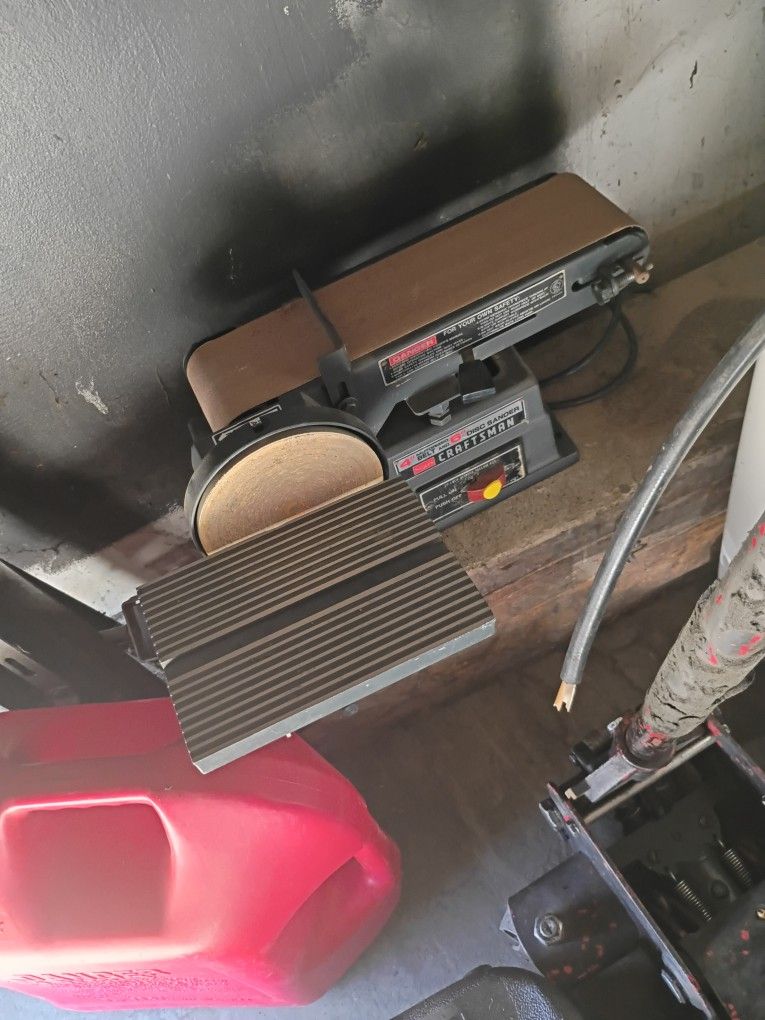 Belt And Disc Grinder