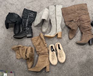 Size 6 Boots For Sale!