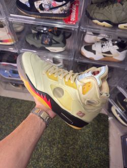 Jordan 5 Off white sail