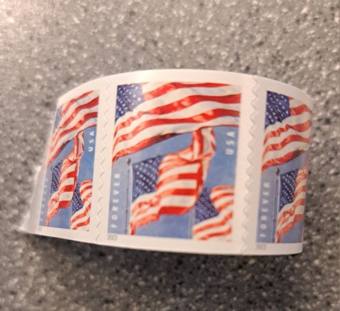 2022 US Forever Stamp Roll