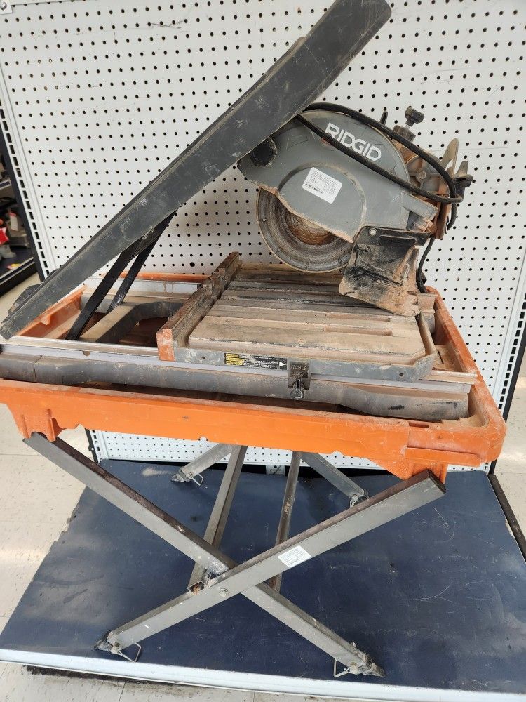 Ridgid Tile Saw 8inch With Stand