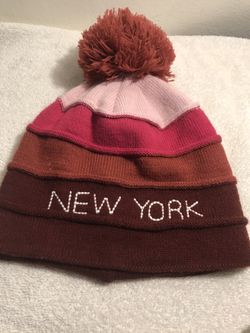 New York unisex beanie
