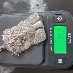 Jesus Charm With Chain 