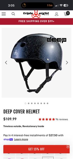 Helmet skater Triple Eight Deep Cover Helmet