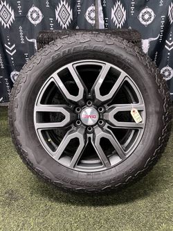 GMC Sierra Elevation Limited Pro Carbon 6 Lug 20 Inch OEM Wheels