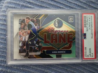 2020 Donruss Optic LUKA Express Lane PSA10