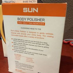 Sun Labs Body Cleanser and self tan remover rotary hand machine