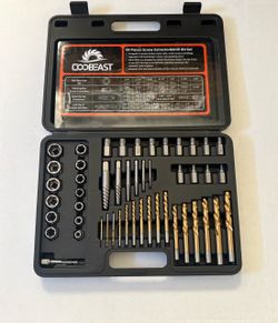 Coobeast 49Pcs Bolt Extractor Kit
