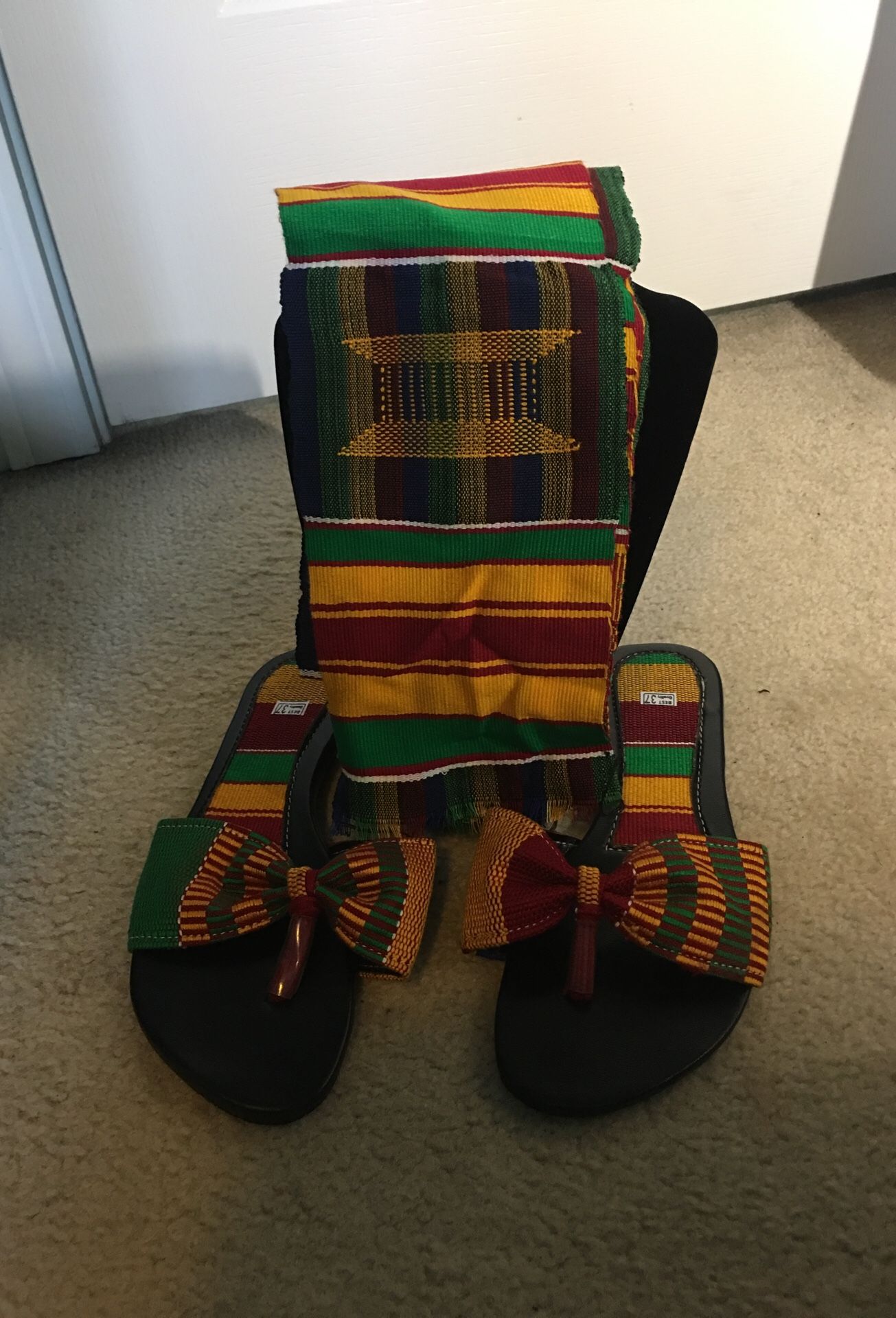 Sandals and wrap for summer