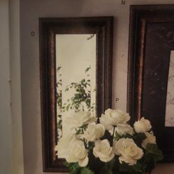 HOME INTERIOR BUSCO PAR DE ESPEJOS CAFECES CHICOS