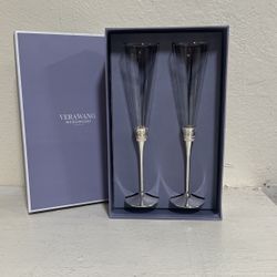 Vera Wang Wedgwood "With Love" Toasting Flutes